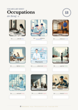 Occupations practice sheet preview