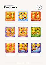 Emotions practice sheet preview