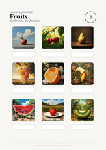 Fruits practice sheet preview